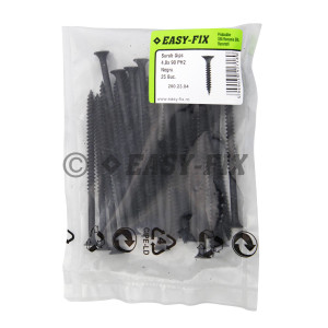Şurub pentru gips carton 4,8x90/60 Negru - PH2 (25 buc)