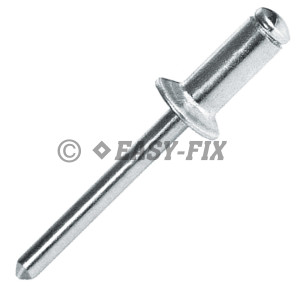 Nituri POP cap înecat Oţel/Oţel - Ø 4,0x14,0 mm SARIV (500 buc)