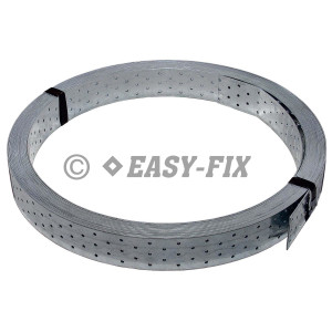 Banda perforata în role -  20x1,5mm ZA - 10m/rola