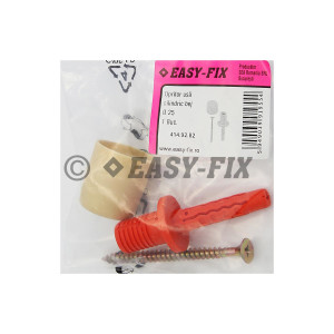 Set opritor uşă cilindric Ø 25mm Bej