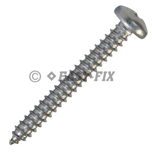 Şurub pt tablă cap bombat DIN 7981 - 3,5x16 Inox A2 - PH2 (1.000 buc)