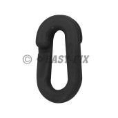 Za cu fixare rapidă Ø 8,0 - Plastic Negru
