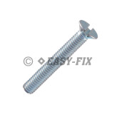 Şurub cap înecat DIN 963-4.8 - M 3x35 ZA  (-) (1.000 buc)