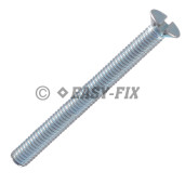 Şurub cap înecat DIN 963-4.8 - M 6x100 ZA  (-) (100 buc)