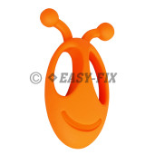 Buton plastic 100x48mm Furnica - Portocaliu