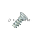Euroşurub cap Bombat 6,3x13 PZ2 Zincat Alb (100 buc)