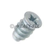 Euroşurub cap înecat Dk 7,2mm - 6,3x11 PZ2 Zincat Alb (100 buc)