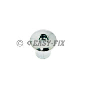 Piuliţă înfundată rotundă, oţel Ø15mm - M6x12 SW5 Zincat alb (100 buc)