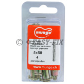 Ancoră metalică pt pereţi Gips-Carton - M5x 58 ZG