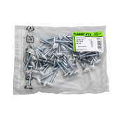 Şurub cap plat autoforant 4,2x32 RAL 9010 - PH2 (50 buc)