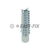 Diblu metalic cu gheare 10,0x60 mm Zincat Alb (50 buc)