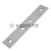 Placa prelungire profil aluminiu panouri fotovoltaice/ solare - 200x40x5mm - Inox A2