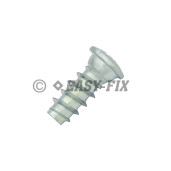 Euroşurub cap Bombat 6,3x11 PZ2 Zincat Alb (100 buc)