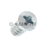 Euroşurub cap Bombat 6,3x11 PZ2 Zincat Alb (100 buc)