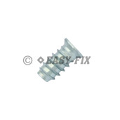Euroşurub cap înecat Dk 7,2mm - 6,3x13 PZ2 Zincat Alb (500 buc)