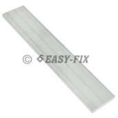 Conector pentru imbinare profile 37x6,24x200mm - Aluminiu - 2 buc/ Punga