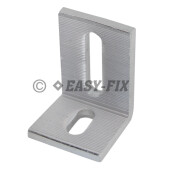Placa impamantare pentru panouri fotovoltaice Q-50x42mm - Inox A2 pentru Cleme Rapide 28-35mm - 10 buc/Punga Plastic