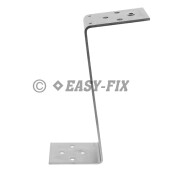 Suport Z fixare panouri fotovoltaice - 325x80x5mm - Inox A2