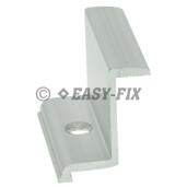 Clema capat pentru fixare module fotovoltaice h 35x50mm - Aluminiu - 4 buc/ punga