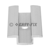 Clema mijloc pentru fixare module fotovoltaice 15x70mm - Aluminiu - 8 buc/punga