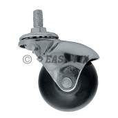 Rotilă Ø40 mm cu bilă şi şurub BC40-M8x15 Negru