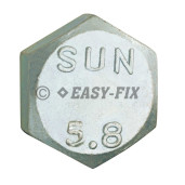 Şurub cap hexagonal DIN 931- 5.8 M 8x 50 ZA (50 buc)