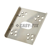 Placa impamantare pentru panouri fotovoltaice S-50x42mm - Inox A2 - 10 buc/Punga Plastic