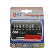 Set capete BIT OST 25mm inel color  - 10 buc/Blister