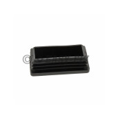 Capac plastic pentru teava rectangulara  30 x 20 mm - Negru