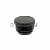 Capac plastic pentru teava rotunda  D 26,9 mm (3/4") -  Negru