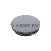 Capac plastic pentru teava rotunda  D 60,3 mm (2") - Gri RAL 7024