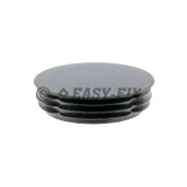 Capac plastic pentru teava rotunda  D 60,3 mm (2") - Gri RAL 7024