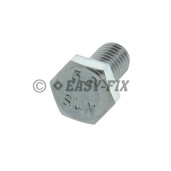 Şurub cap hexagonal DIN 933- 5.8 M 6x 12 ZA (100 buc)