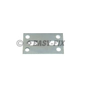 Plăcută oţel cu găuri tip I  50x30x2 mm ZA (50 buc)