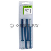 Diblu şurub cui Înecat Tip Z -  8 x100 Nylon Blue