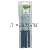 Diblu şurub cui Înecat Tip W - 10 x 80 Nylon Blue
