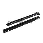 Sină glisare sertare 450mm Neagră