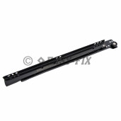 Sină glisare sertare 600mm Neagră