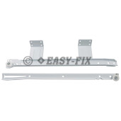 Sină glisare pt tastatura 350mm Albă - SAMET
