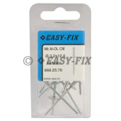 Nituri POP cap mărit Ø 9,6mm Al/Oţel - Ø 3,2x12 mm - SRC