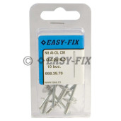 Nituri POP cap mărit Ø12mm AL/Oţel - Ø 4,0x10 mm SARIV