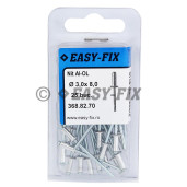 Nituri POP standard AL/Oţel - Ø 3,0x 8,0 mm -SRC