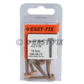 Şurub autoforant cap hex DIN 7504K 4,2x 32 ZG SW7