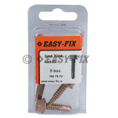 Şurub autoforant cap hex DIN 7504K 6,3x 25 ZG SW10