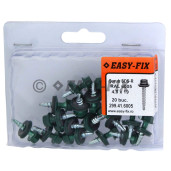 Şurub vopsit DIN 7504K-R + EPDM Ø14 - 4,8x 19 RAL 6005