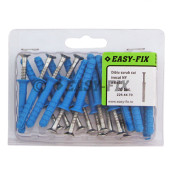 Diblu şurub cui Înecat Tip Z -  6 x 40 Nylon Blue