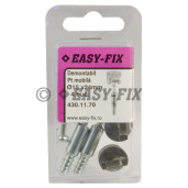 Set Demontabil cu excentric 15x16+ tija 24mm