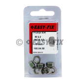 Piuliţă hexagonală DIN 934  M 6  Inox A2