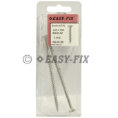 Şurub pt PAL şi lemn cap înecat 5,0x100 Inox A2 PZ2