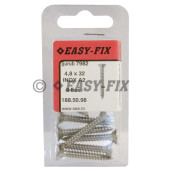 Şurub pt tablă cap înecat DIN 7982 - 4,8x32 Inox A2 - PH2